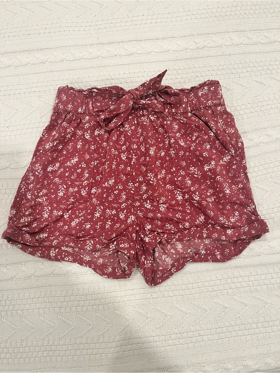 SO Pants - SO Super High Rise Soft Shortie Floral Print Shorts - Small Juniors